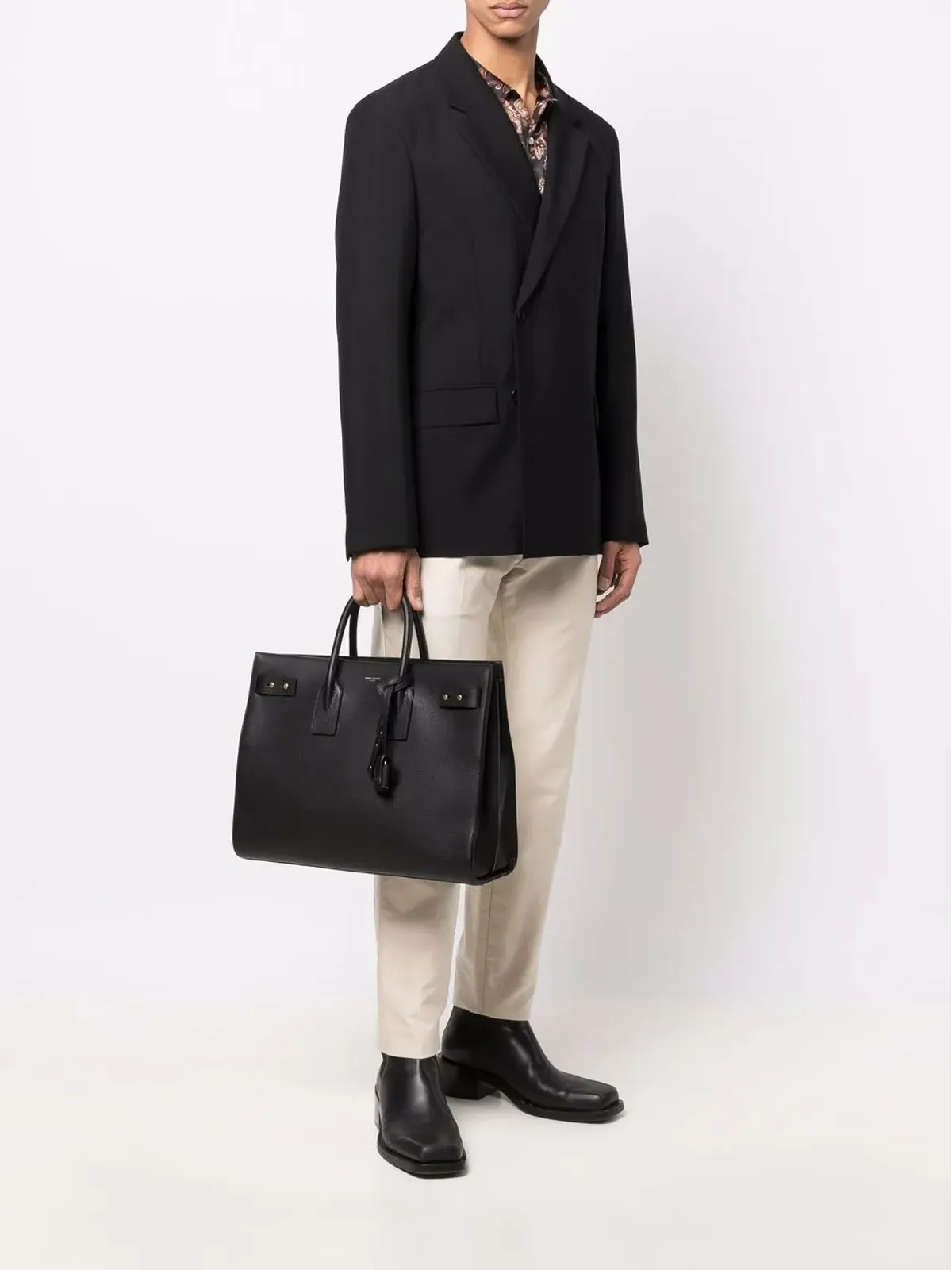 Saint Laurent Sac Du Jour トートバッグ - ブラック - 画像2