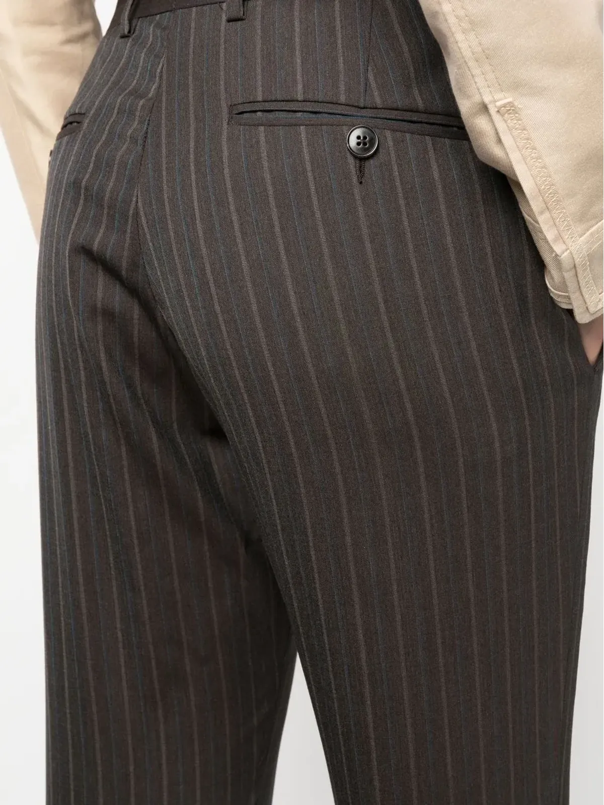 Gucci Pre-Owned 2000s ピンストライプ柄 テーラードパンツ（スリム） - 画像5