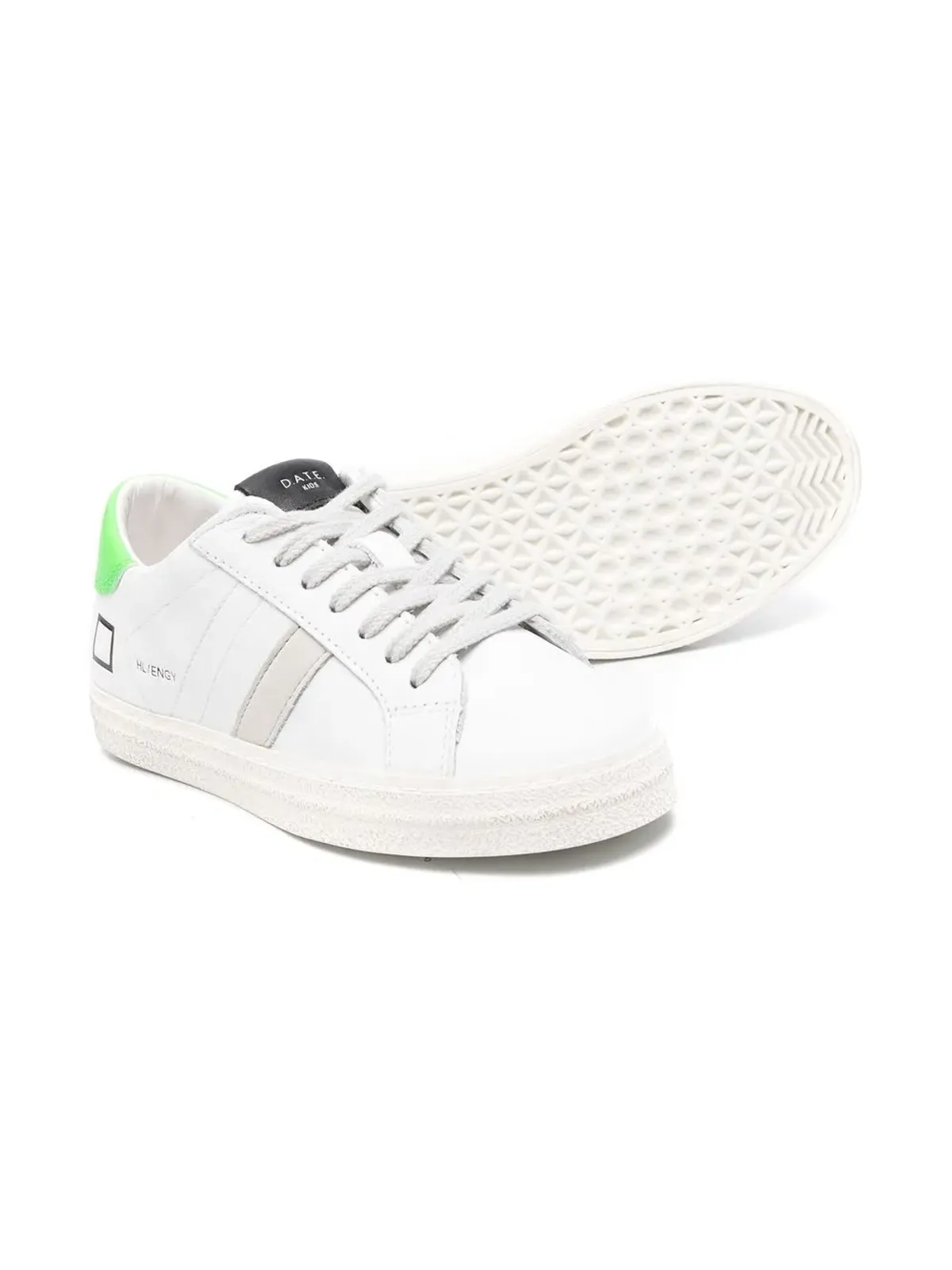 D.A.T.E. colourblock low-top sneakers - White - 画像2