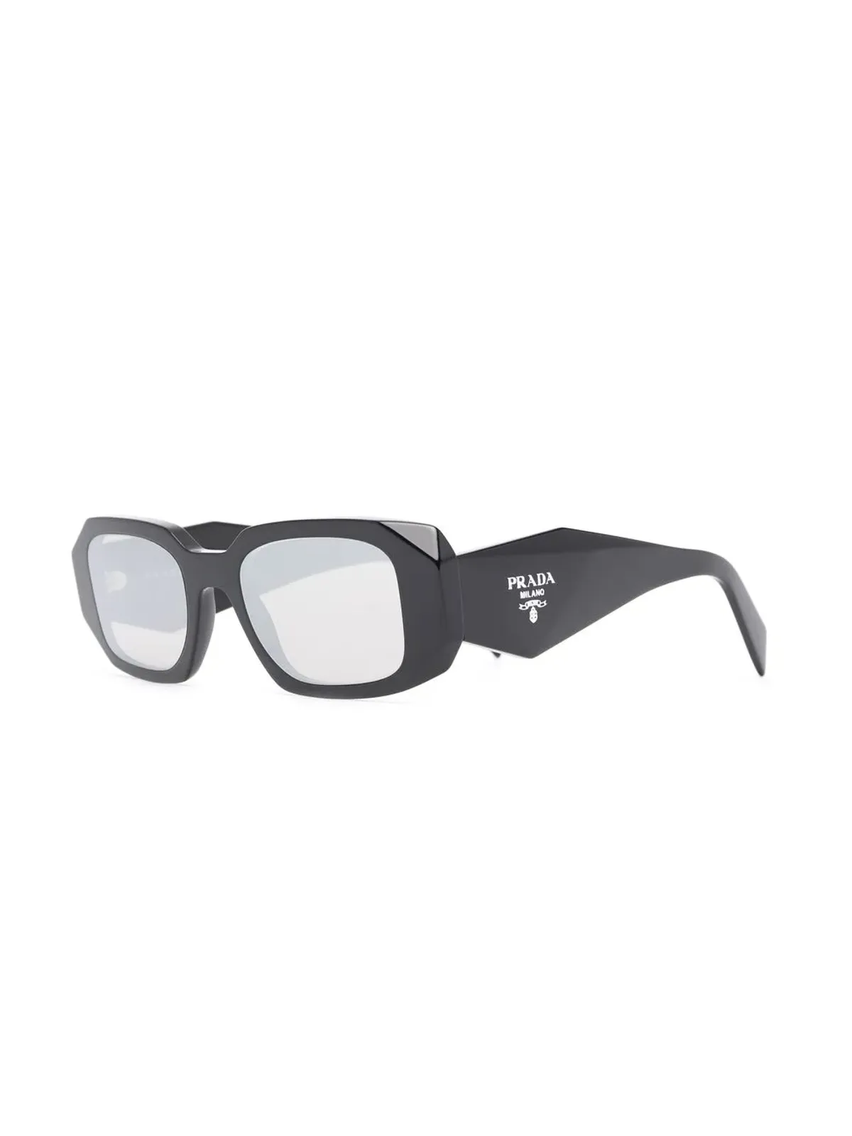 Prada Eyewear ロゴアームディテール サングラス - 画像2