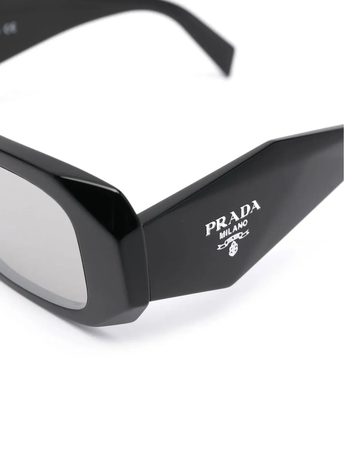 Prada Eyewear ロゴアームディテール サングラス - 画像3