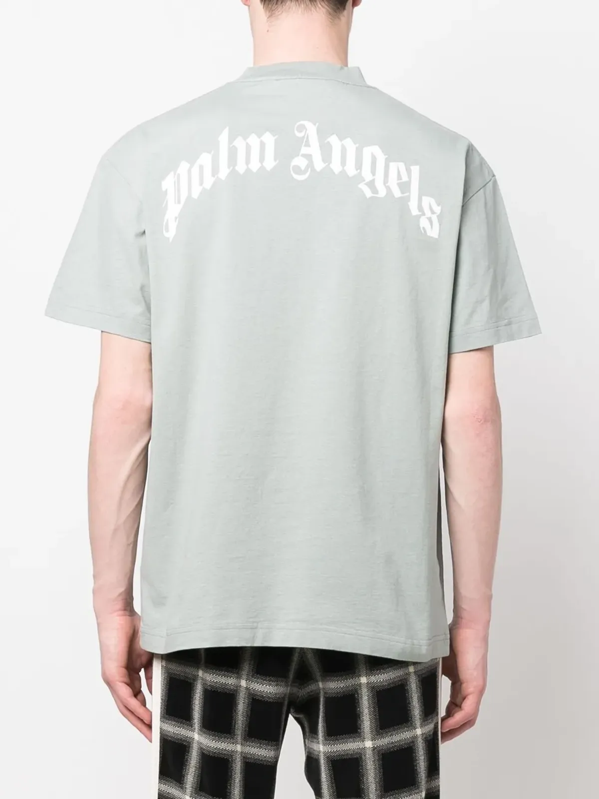 Palm Angels テディベア ロゴプリント クルーネック Tシャツ - グリーン - 画像4