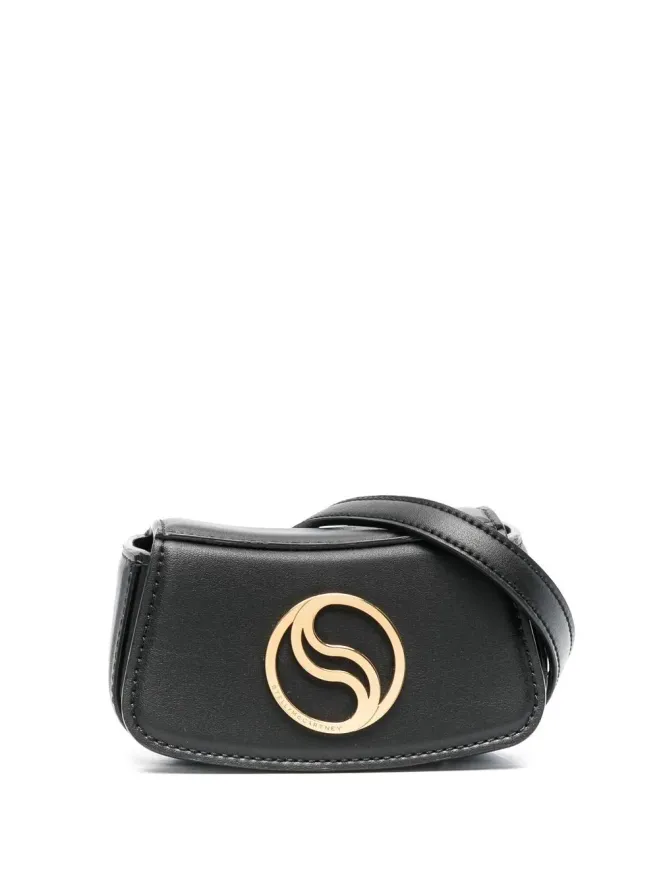 Stella McCartney Stella McCartney Sロゴプレート曲線ベルトバッグの商品画像