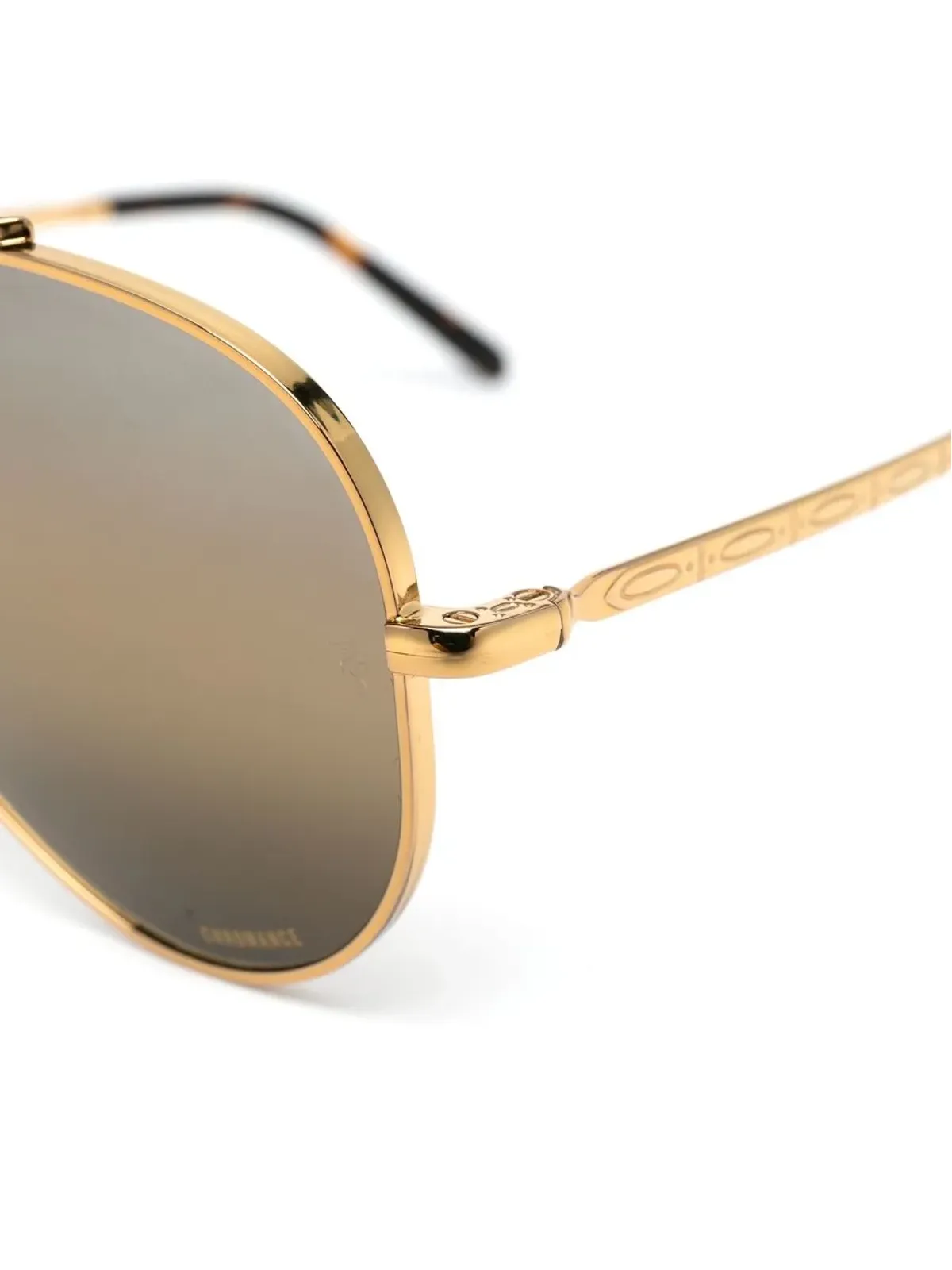 Ray-Ban ミラーレンズのアビエータサングラス - 画像3