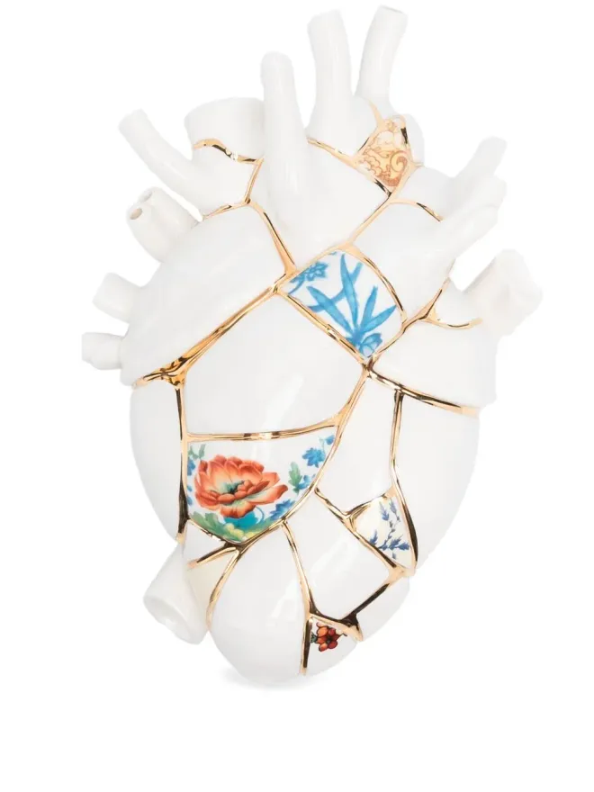 Seletti Seletti x Marcantonio Raimondi Malerba Love In Bloom Kintsugi 陶器のハートの商品画像