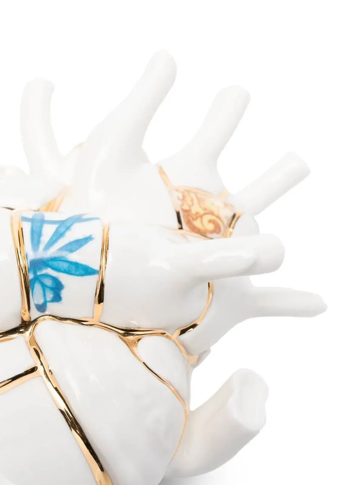Seletti x Marcantonio Raimondi Malerba Love In Bloom Kintsugi 陶器のハート - 画像2