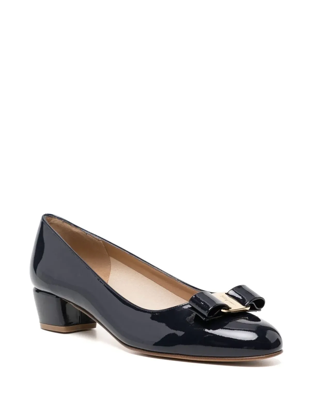 Ferragamo Vara 1 パテントパンプス - 画像2
