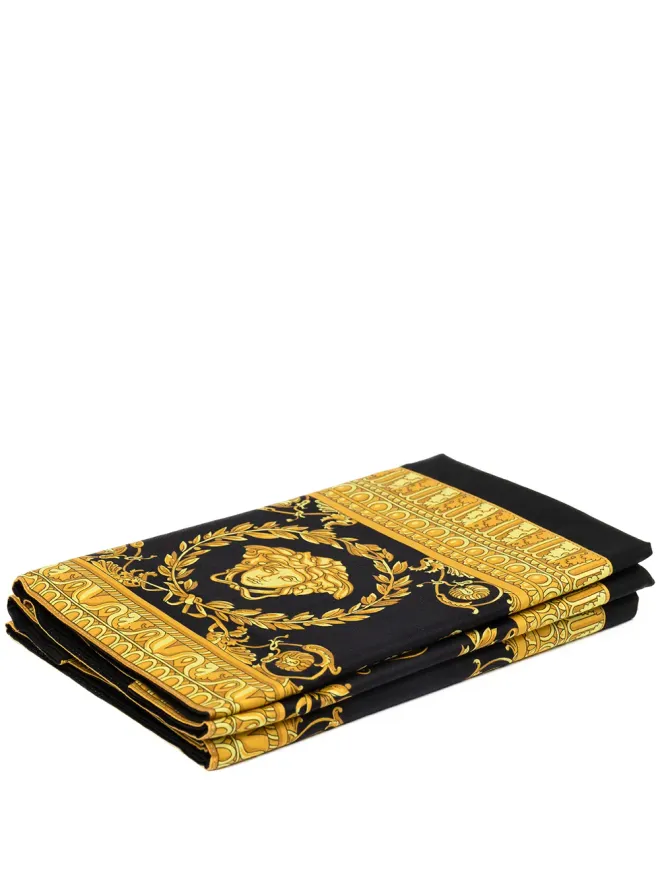 VERSACE Versace I Love Baroque pillow cases (set of two) - Blackの商品画像