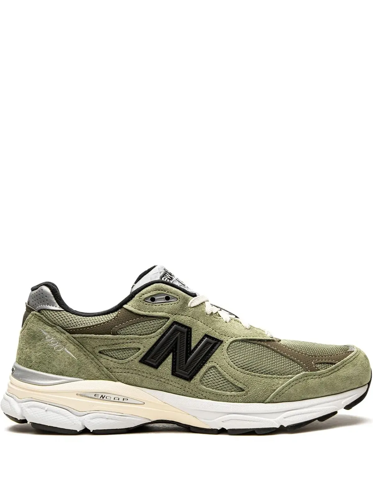 New Balance x JJJJound 990v3スニーカー グリーン - 画像1