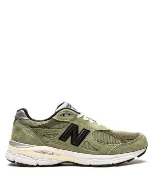 New Balance x JJJJound 990v3スニーカー グリーン - サムネイル1