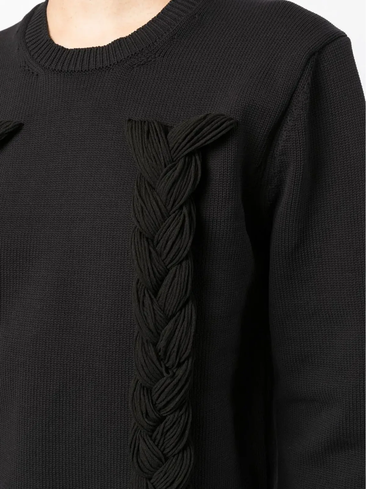 Comme Des Garçons Comme Des Garçons ブレイドディテール ロングスリーブ ジャンパー - 画像5