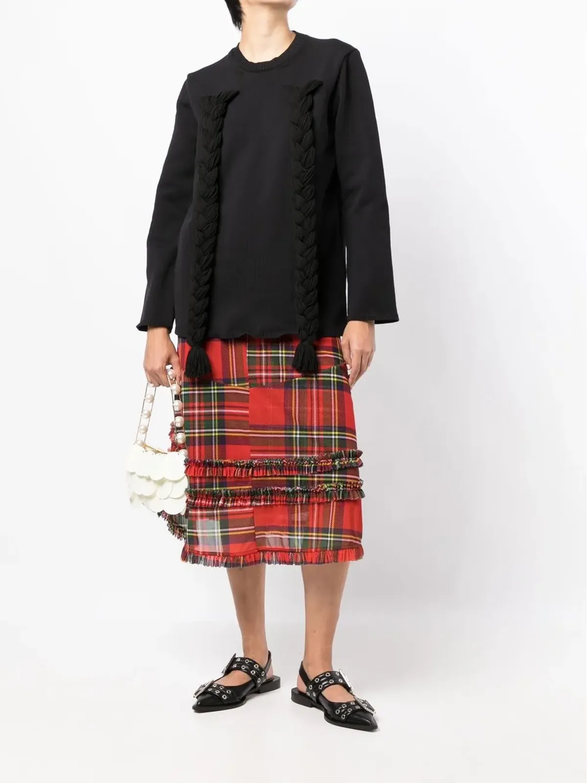 Comme Des Garçons Comme Des Garçons ブレイドディテール ロングスリーブ ジャンパー - 画像2