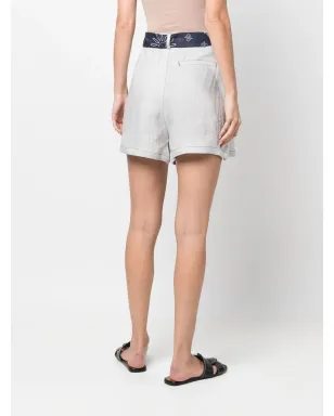 Emporio Armani ハイウエストコットンショーツ - サムネイル4