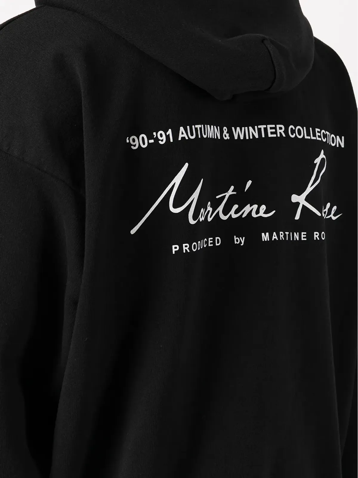 Martine Rose ロゴプリント オーバーサイズ フーディー - 画像5