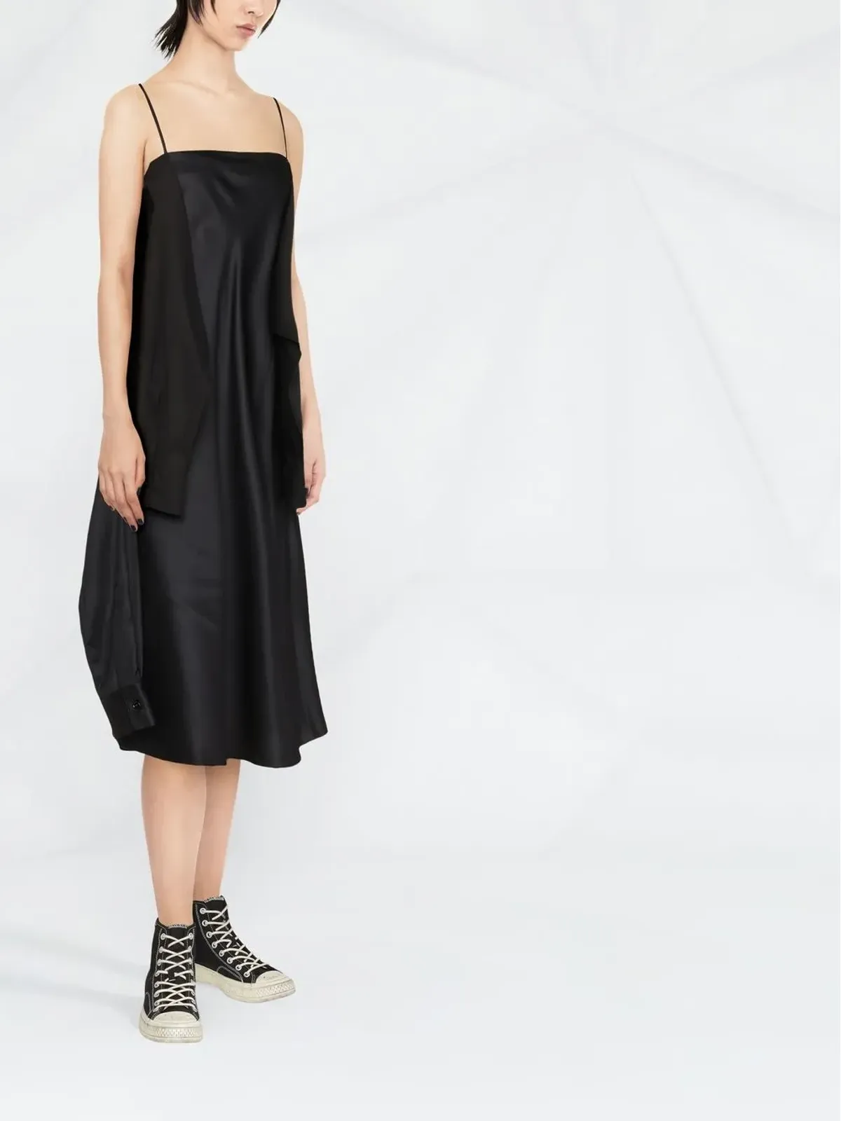 MM6 Maison Margiela ノットディテール コットン ドレス - 画像3