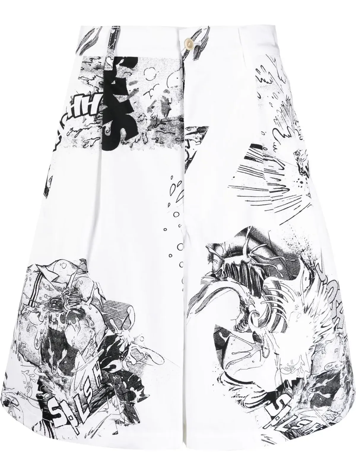 Comme Des Garçons Shirt クリスチャン・マルクレイ×ワイドレッグショーツ - 画像1