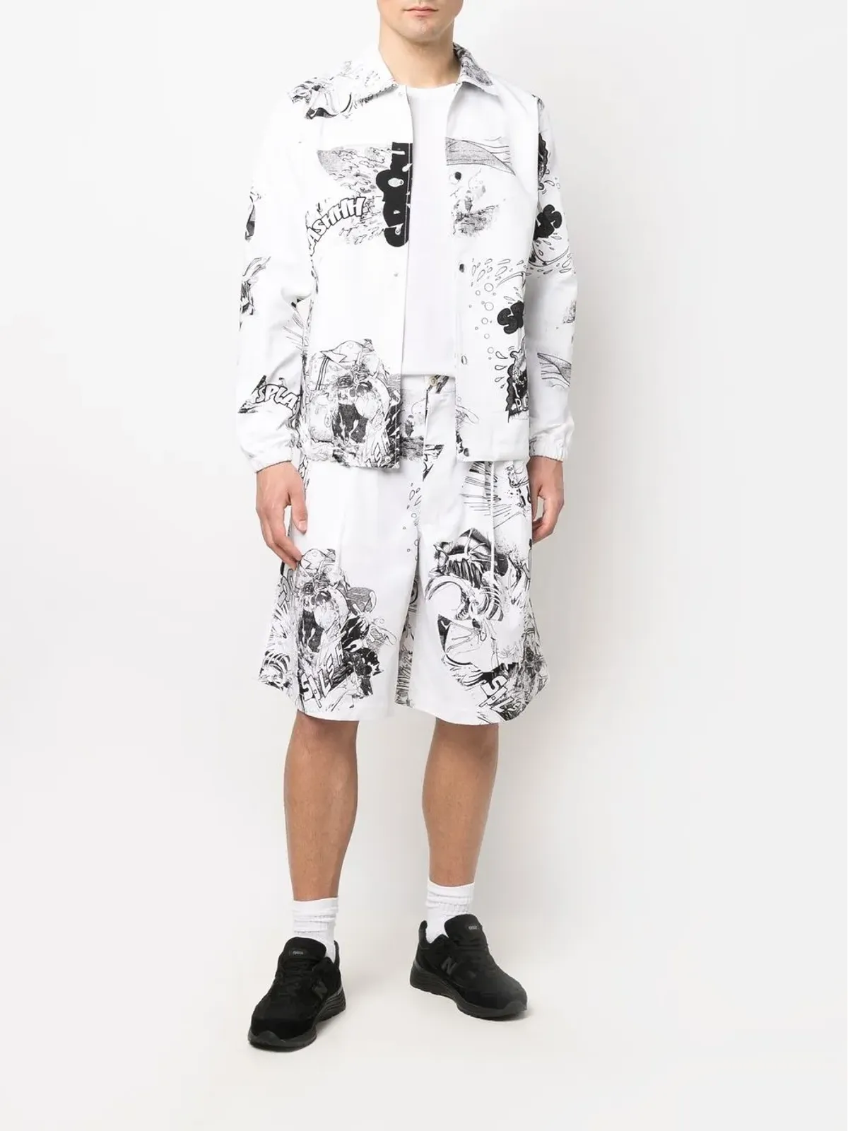 Comme Des Garçons Shirt クリスチャン・マルクレイ×ワイドレッグショーツ - 画像2