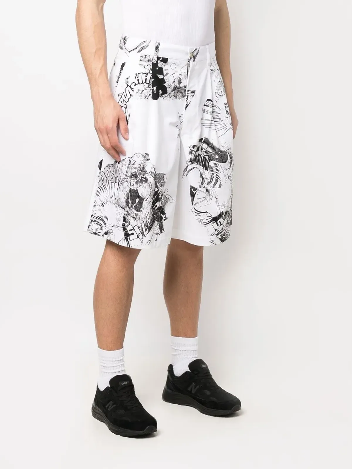 Comme Des Garçons Shirt クリスチャン・マルクレイ×ワイドレッグショーツ - 画像3