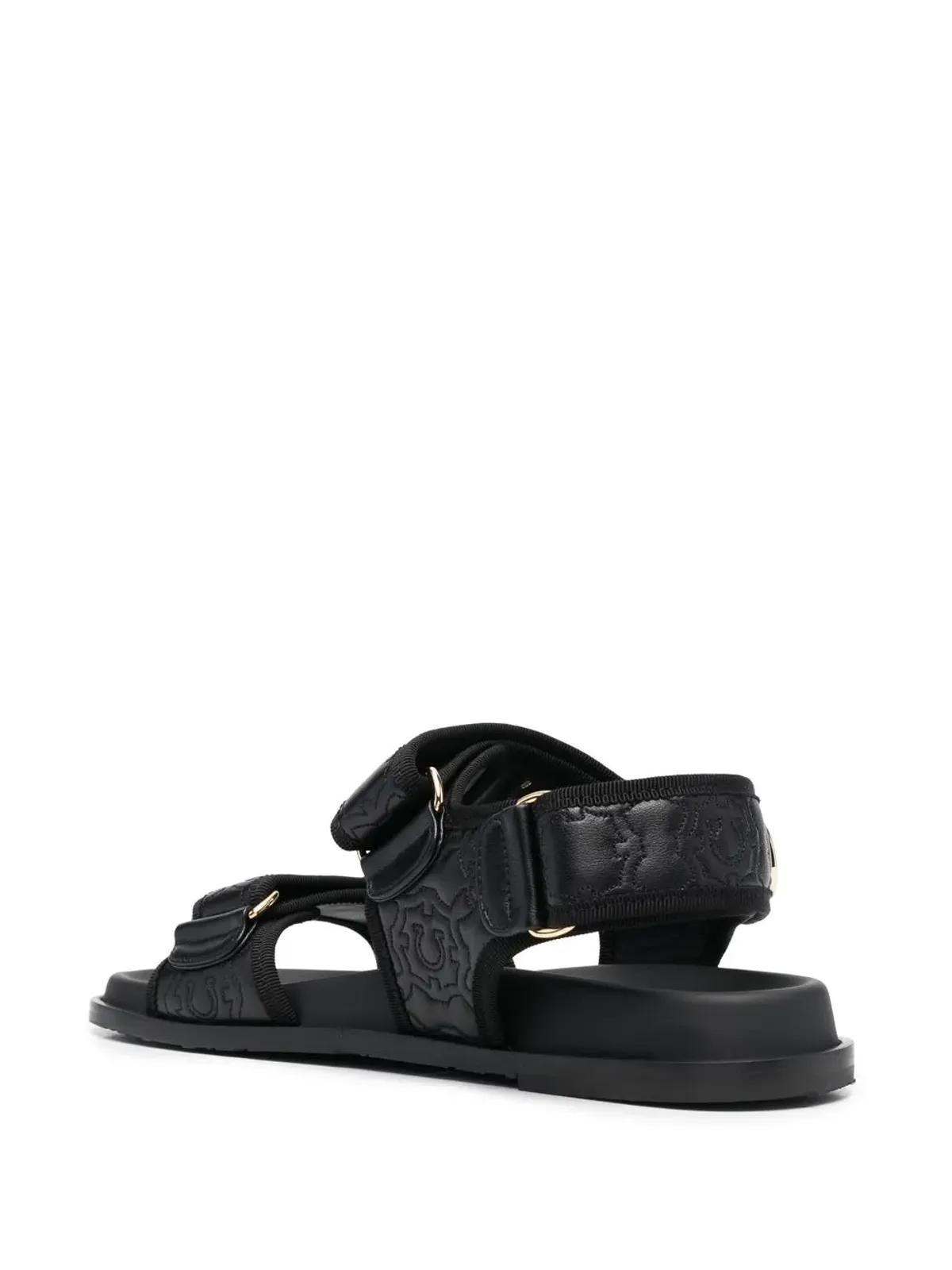 Ferragamo ロゴプレートディテール サンダル - 画像3