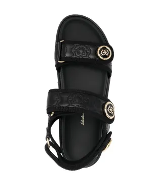 Ferragamo ロゴプレートディテール サンダル - サムネイル4