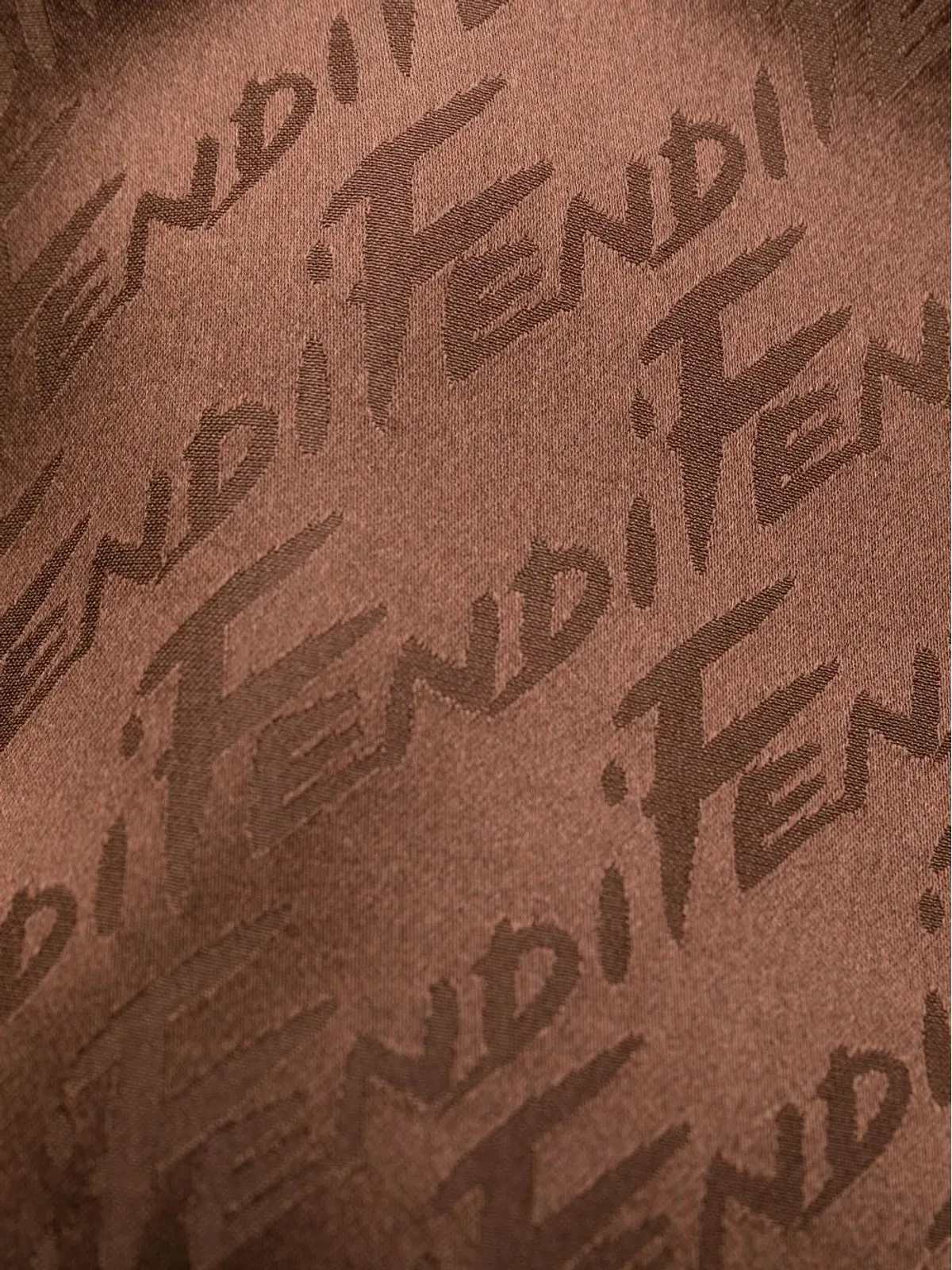 FENDI ワイドレッグ・モノグラム柄パンツ - 画像5