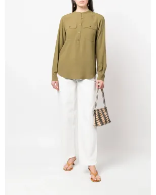 Michael Michael Kors ロングスリーブトップ - グリーン - サムネイル2