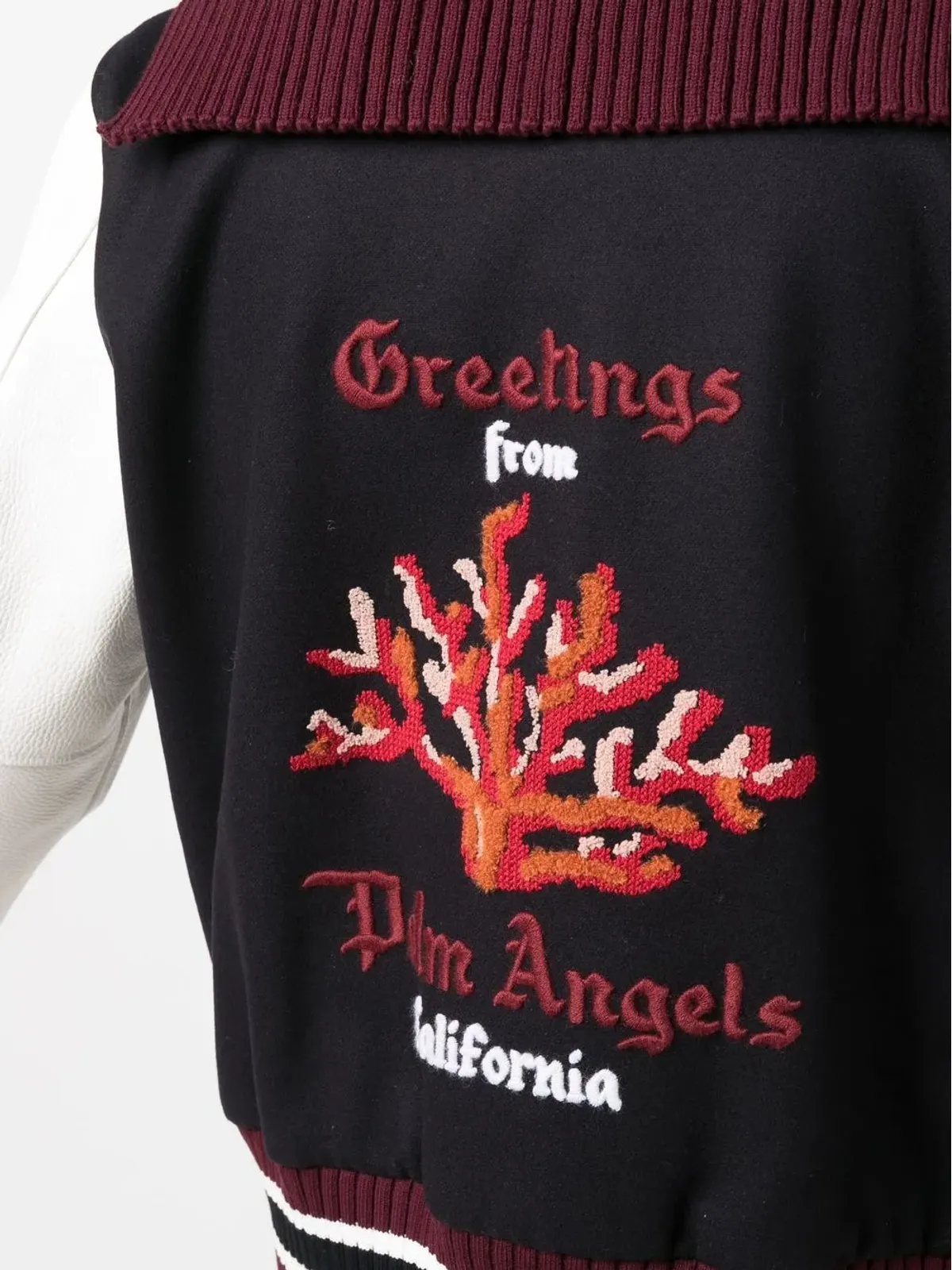 Palm Angels ロゴパッチ ヴァーシティジャケット - 画像5