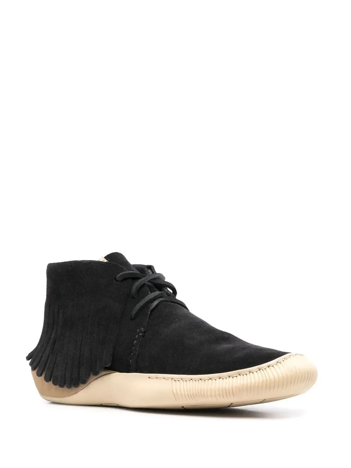 visvim フリンジ付きスエードデザートブーツ - 画像2