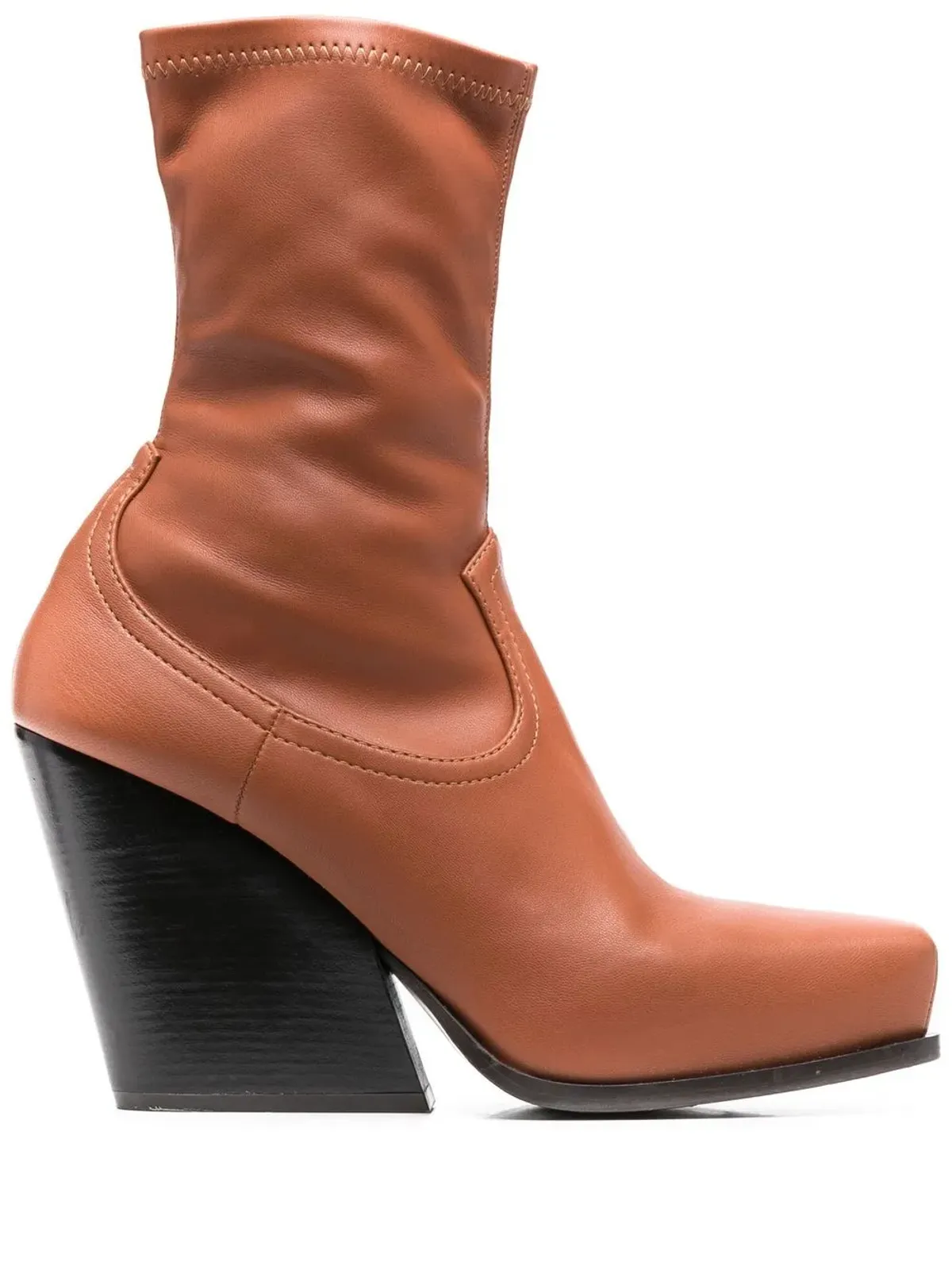 Stella McCartney カウボーイストレッチ アンクルブーツ - 画像1