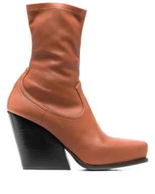Stella McCartney カウボーイストレッチ アンクルブーツ - サムネイル1