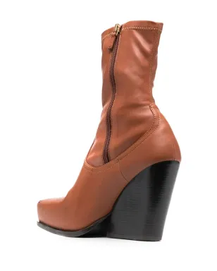Stella McCartney カウボーイストレッチ アンクルブーツ - サムネイル3