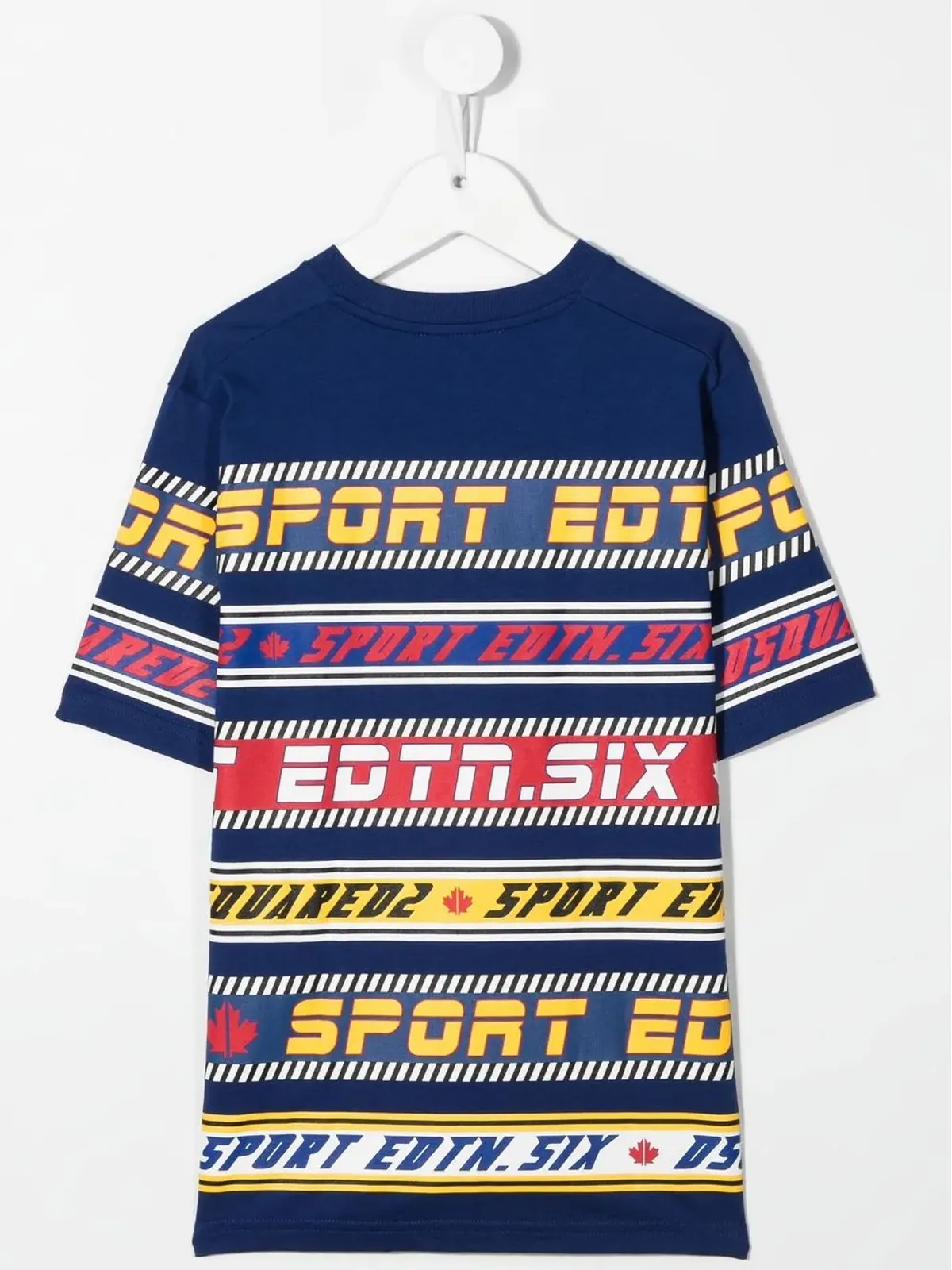 DSQUARED2 KIDS カラーブロック ロゴTシャツ - 画像2