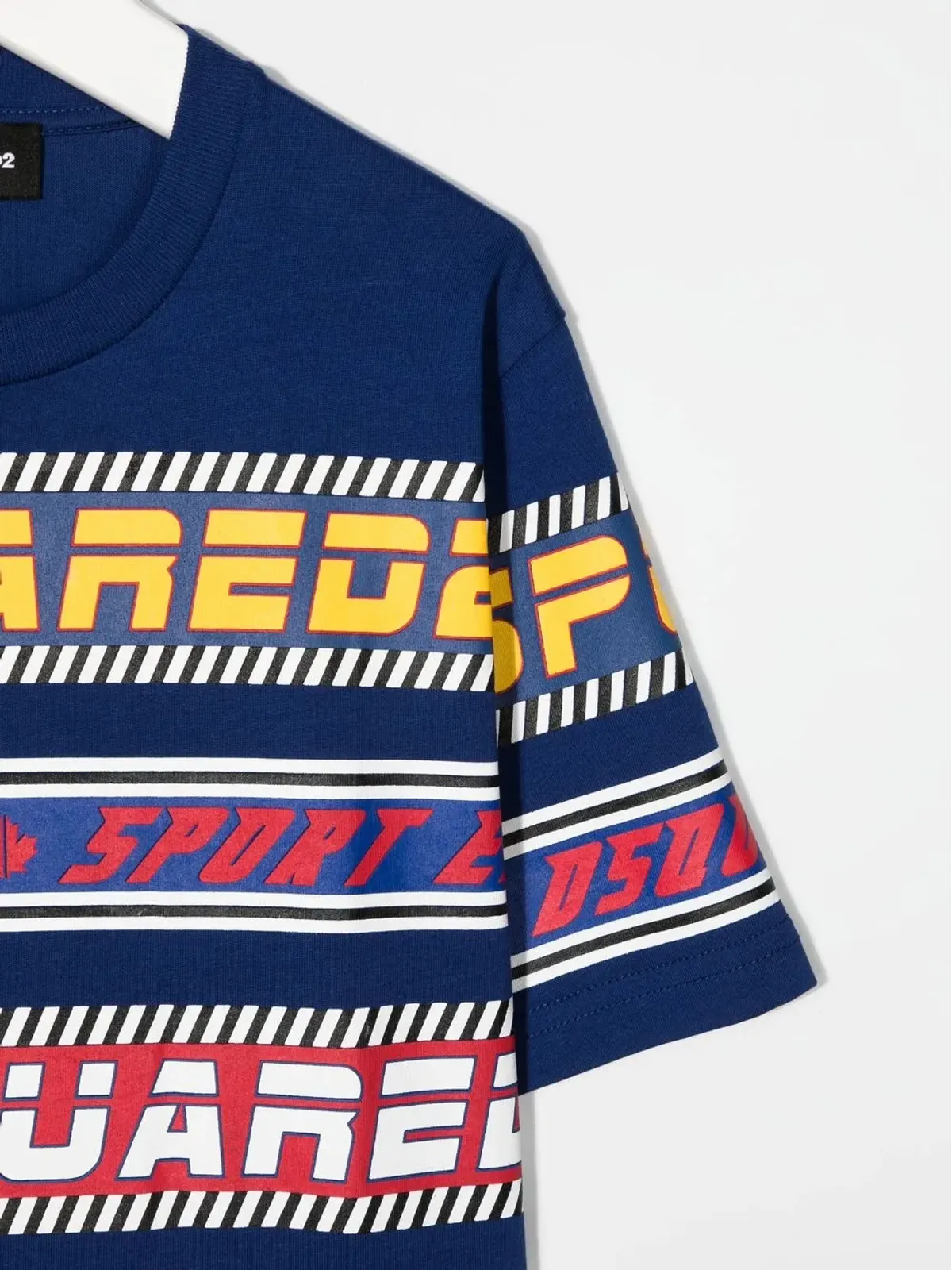 DSQUARED2 KIDS カラーブロック ロゴTシャツ - 画像3