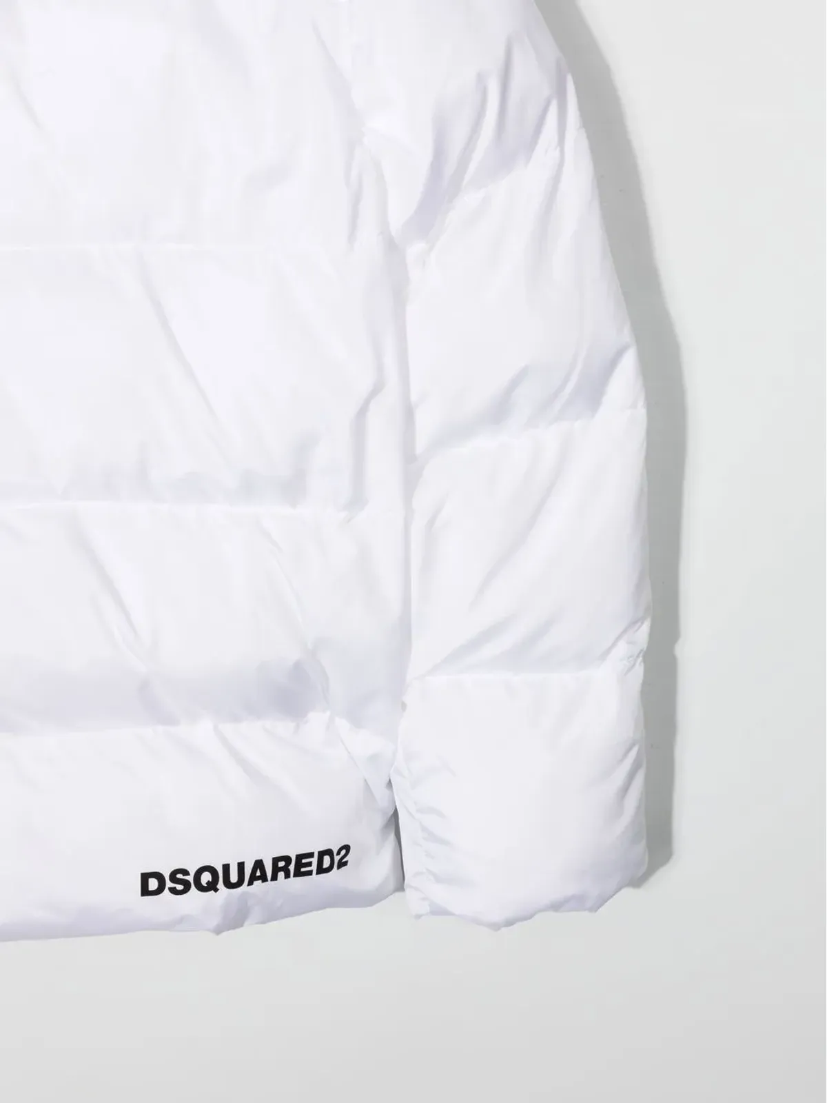 DSQUARED2 KIDS ジップポケット付きフード付きダウンジャケット - 画像3