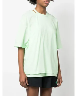 Y-3 レイヤード ロゴプリント Tシャツ - サムネイル3