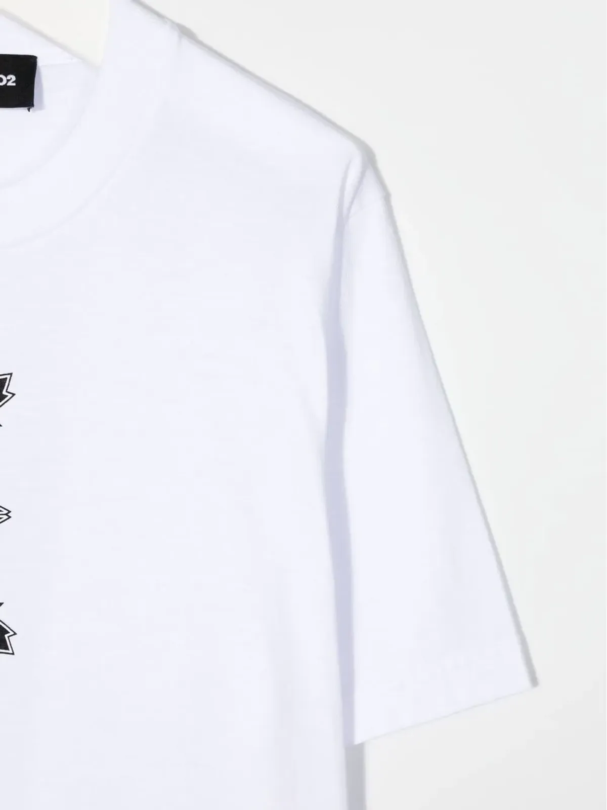 DSQUARED2 KIDS メープルリーフ柄 コットンTシャツ - 画像3