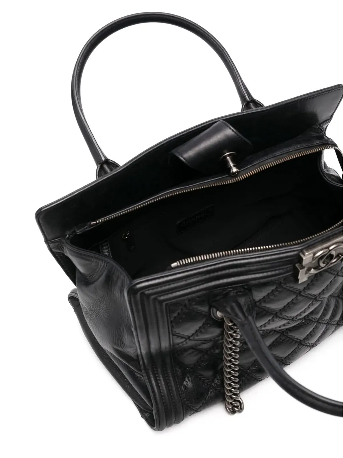 CHANEL Pre-Owned ボーイ トートバッグ - 画像5