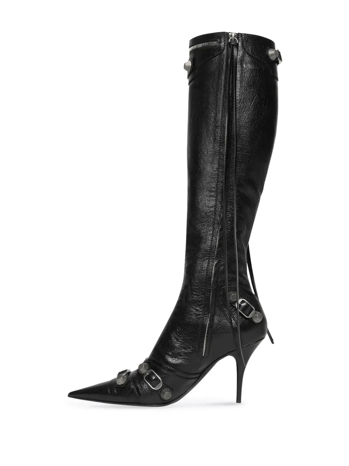 Balenciaga カゴール レザー ブーツ - 画像5