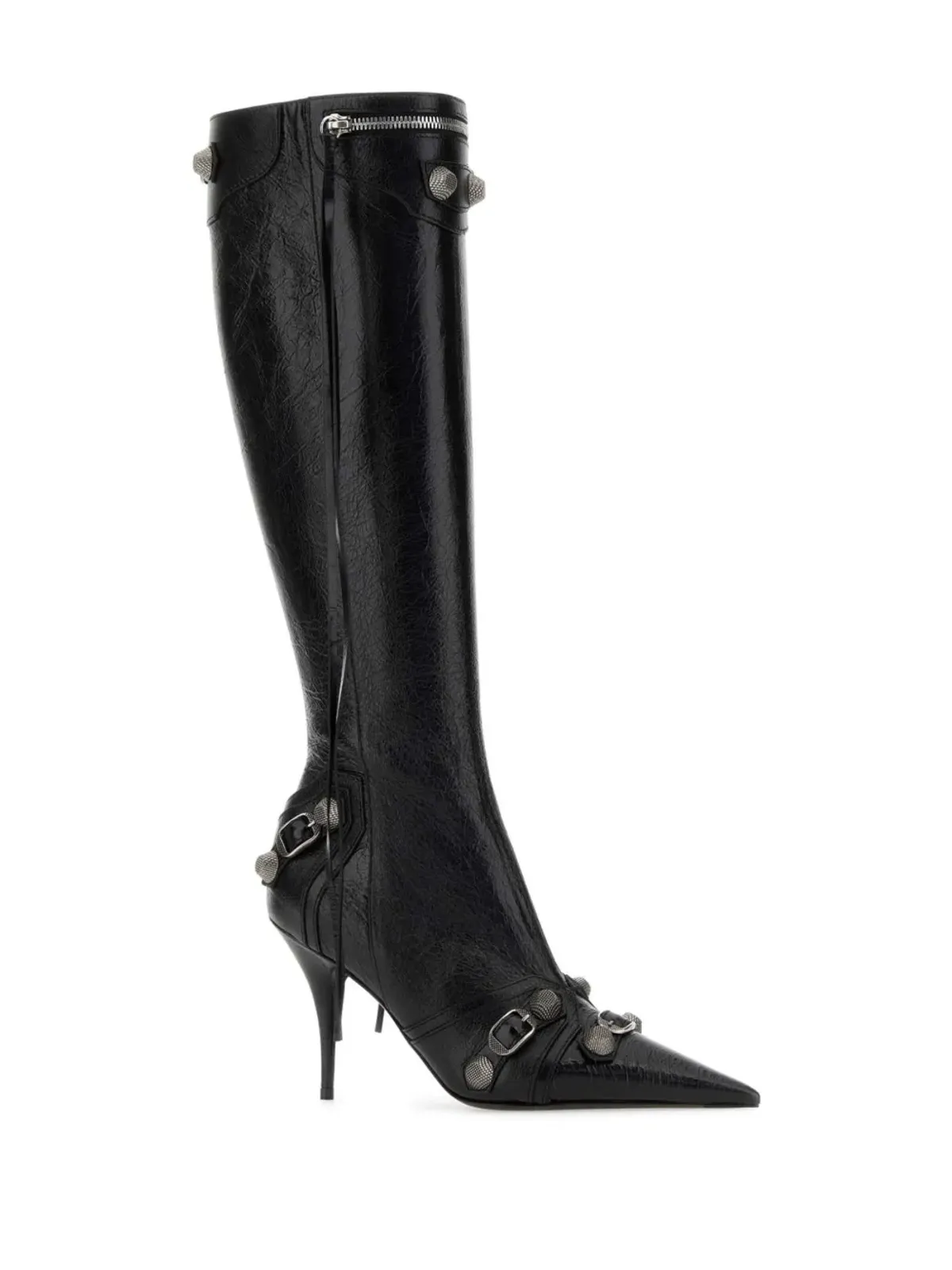 Balenciaga カゴール レザー ブーツ - 画像2