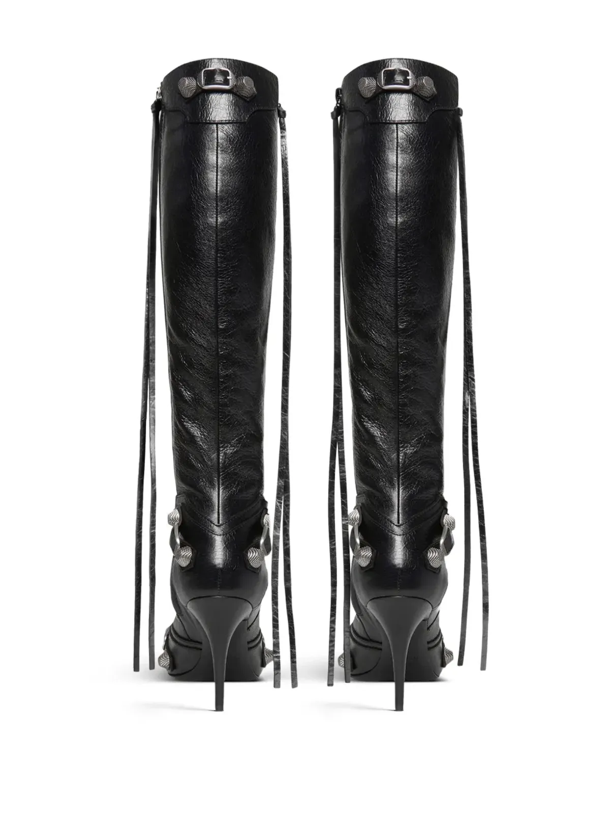 Balenciaga カゴール レザー ブーツ - 画像3