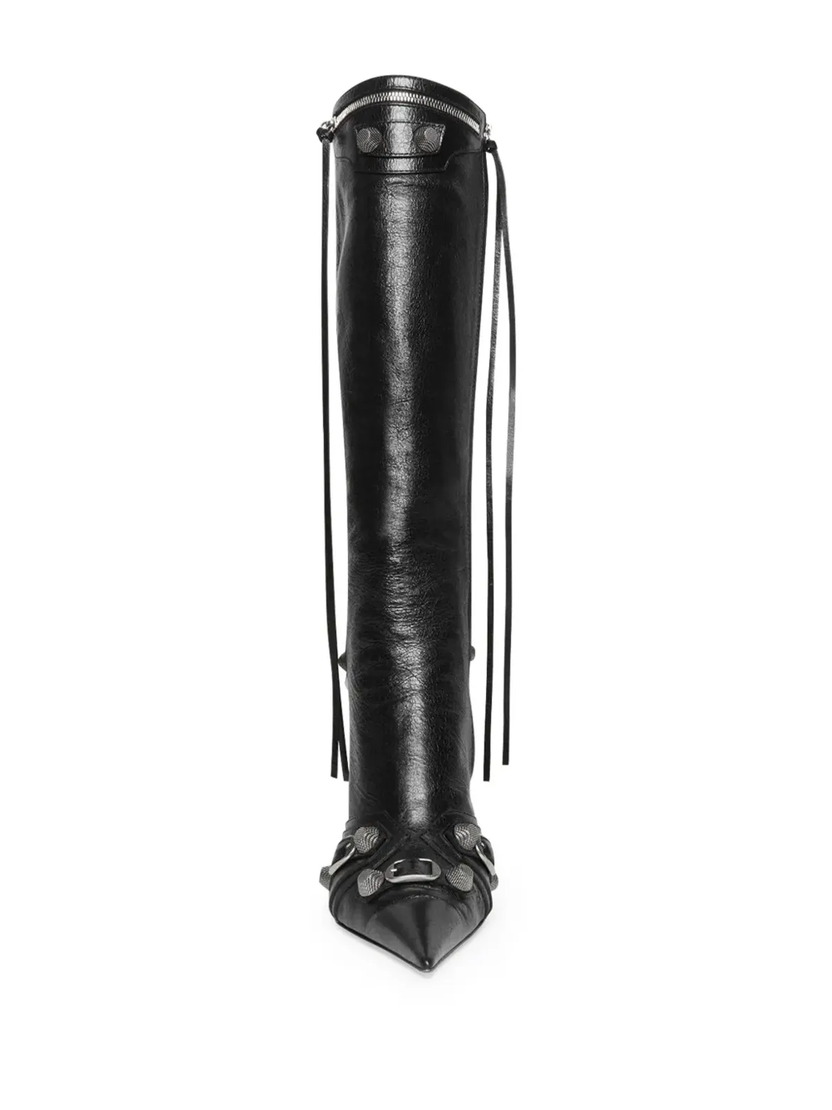 Balenciaga カゴール レザー ブーツ - 画像4