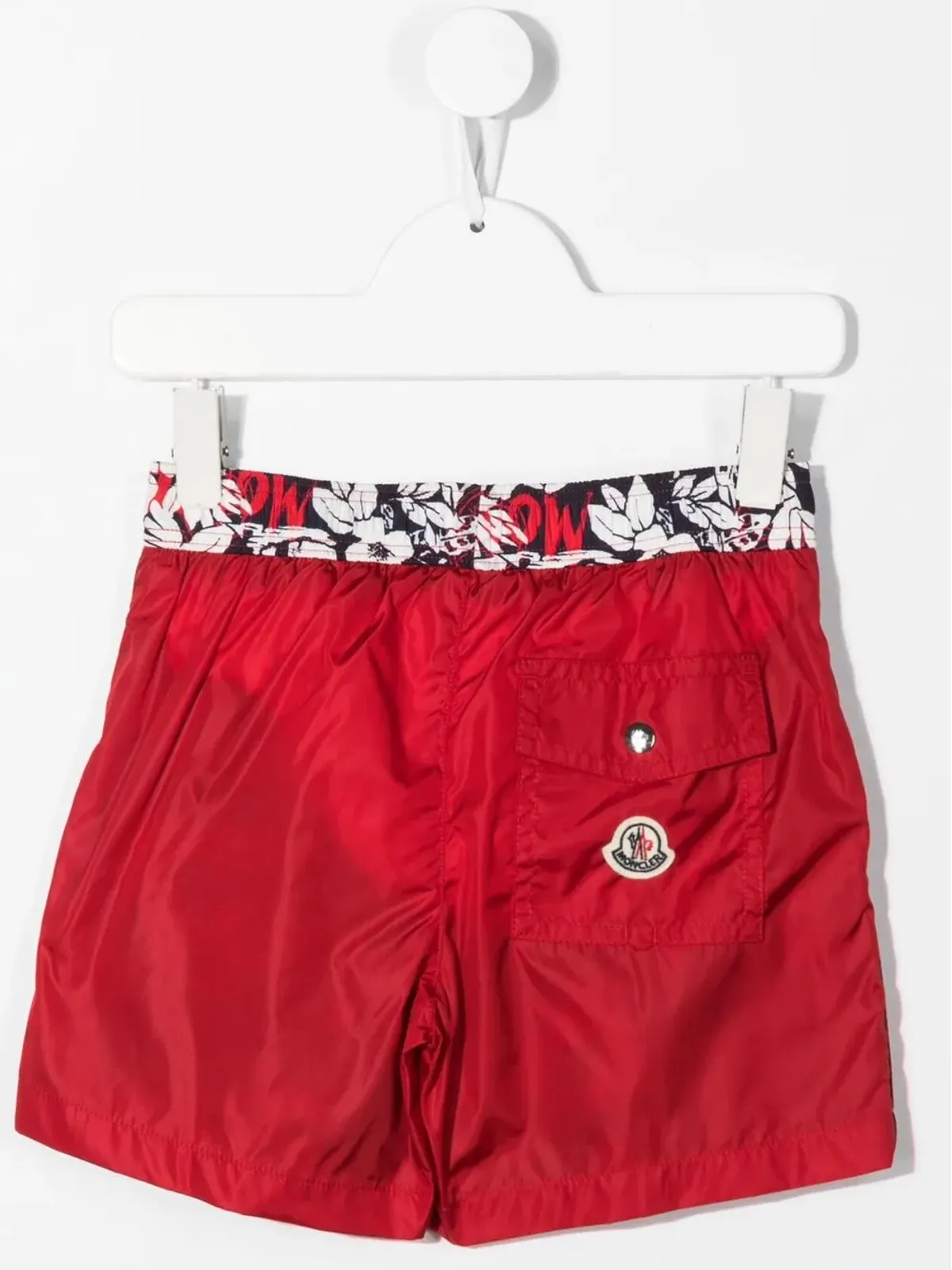 Moncler Enfant 花柄プリントのスイムショーツ - 画像2