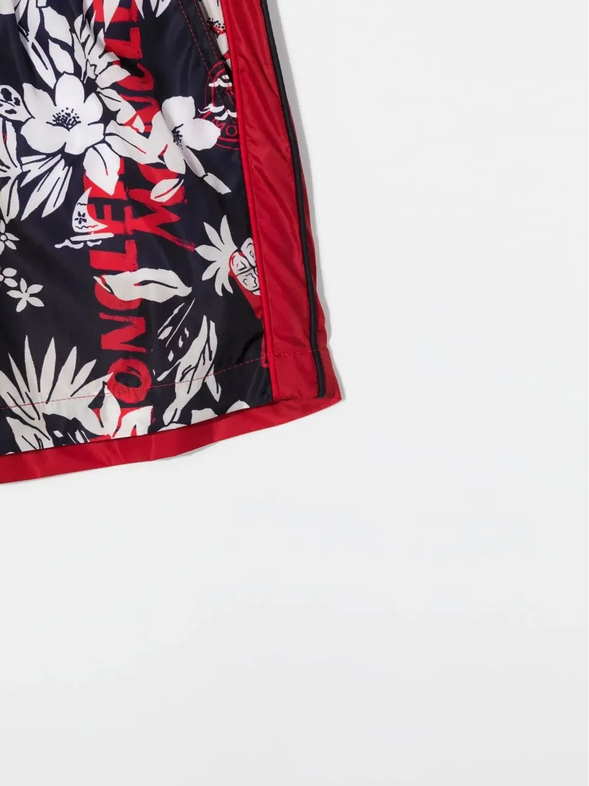 Moncler Enfant 花柄プリントのスイムショーツ - 画像3