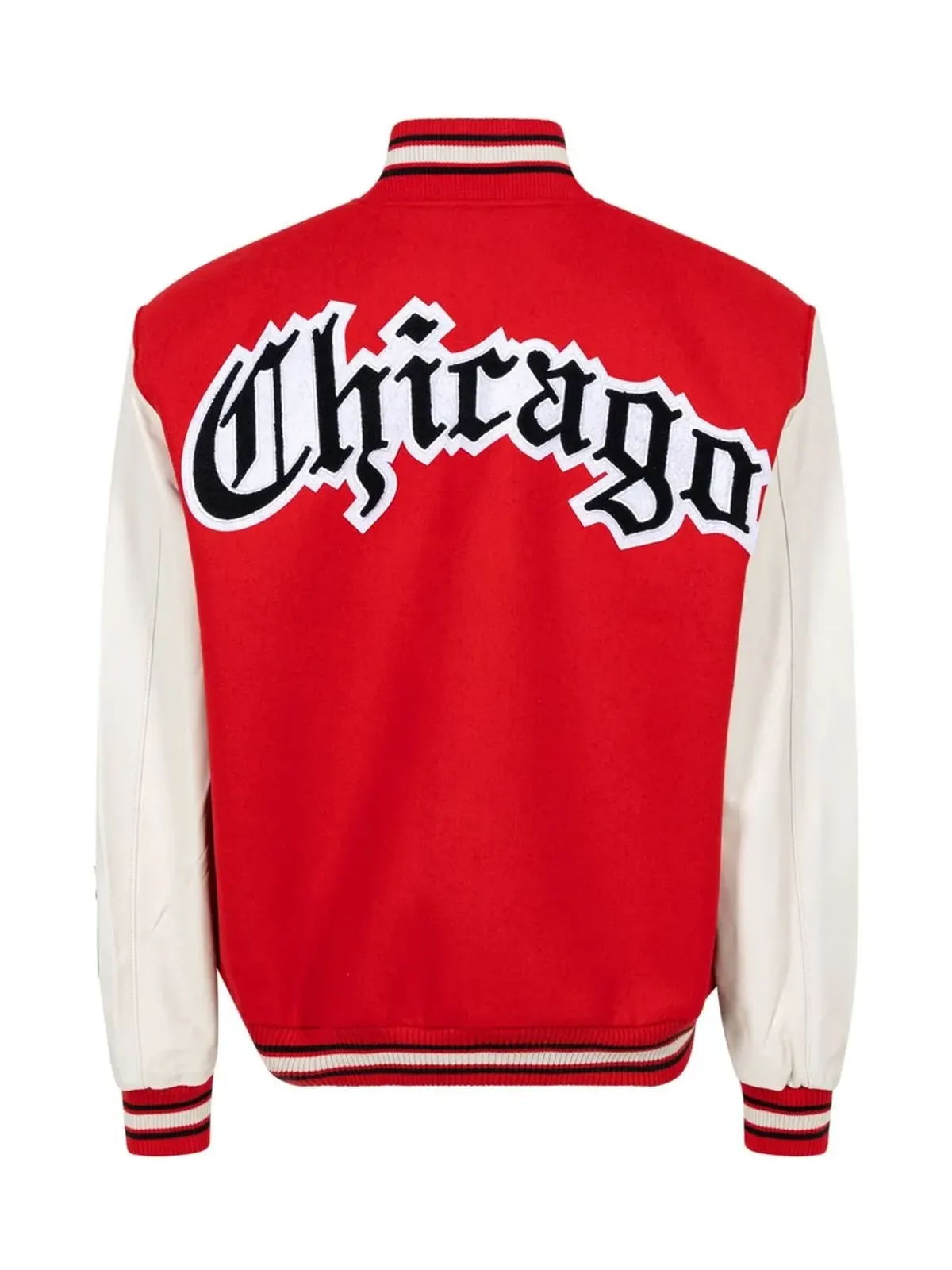 Jeff Hamilton × Chicago Bulls ボンバージャケット - レッド - 画像2