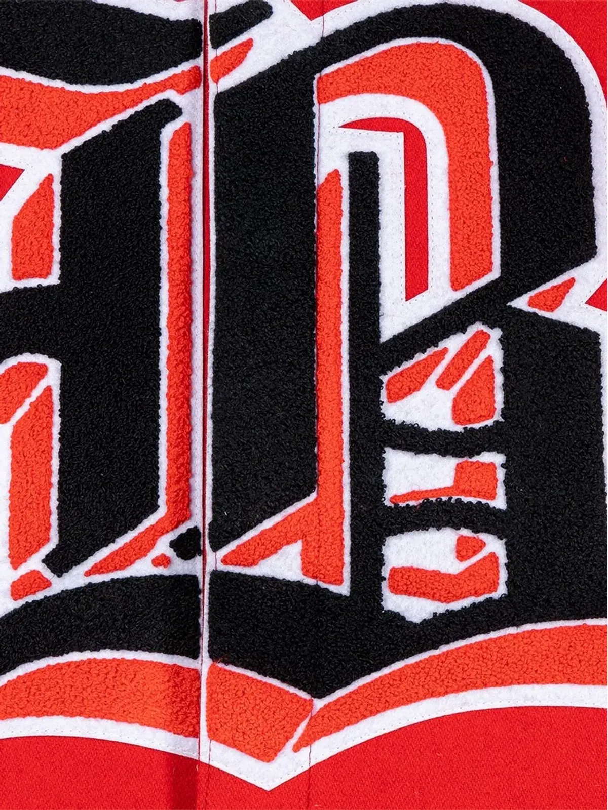 Jeff Hamilton × Chicago Bulls ボンバージャケット - レッド - 画像4