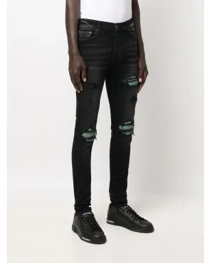 AMIRI リップドスキニージーンズ ブラック - サムネイル3