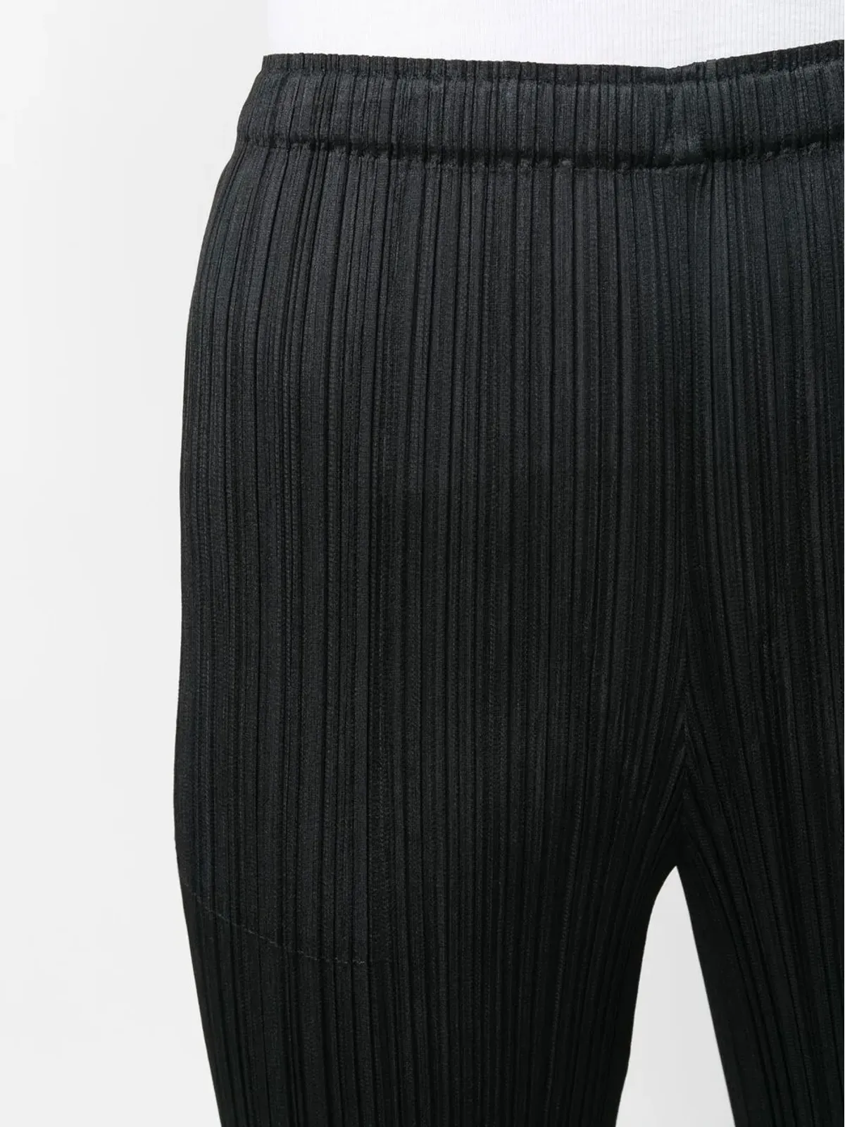 Pleats Please Issey Miyake エラスティケイテッドウェスト スリップオン ストレートパンツ - 画像5