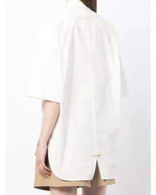 Lee Mathews 半袖コットンシャツ - White - サムネイル4