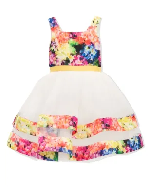 Tulleen La Chiquita midi dress - White - サムネイル1