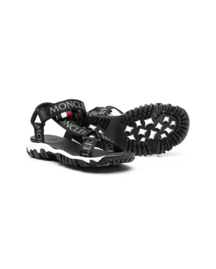 Moncler Enfant ロゴプリントストラップサンダル - サムネイル2